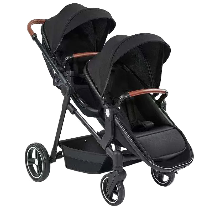 Poussette Double Pliable pour Bébé
