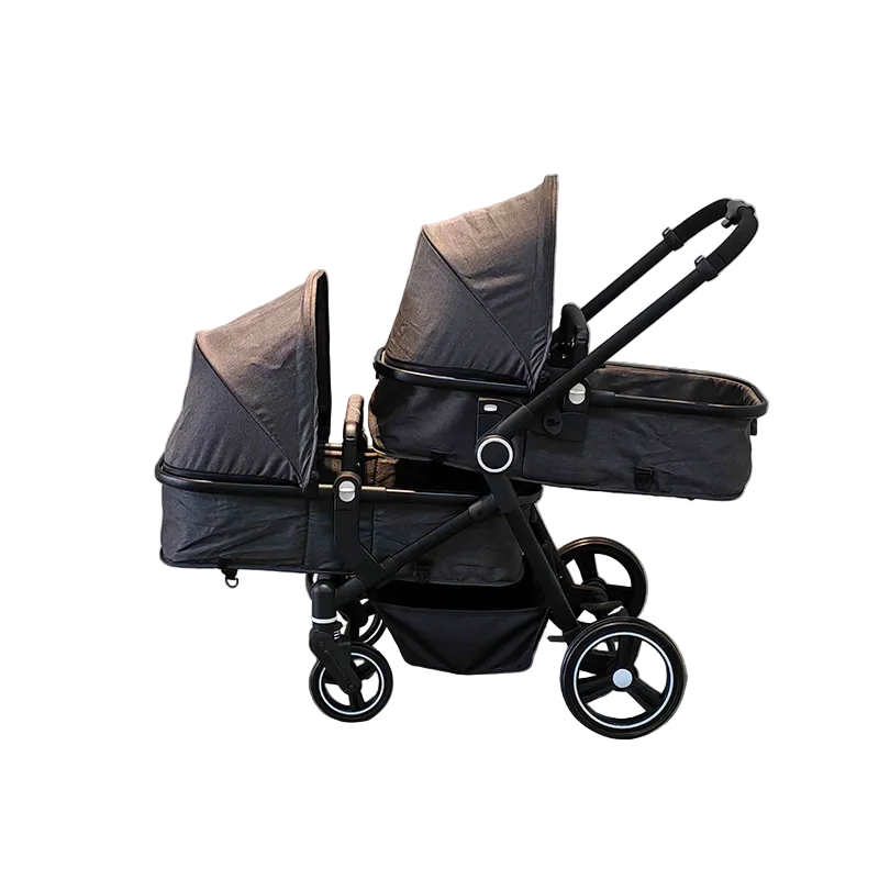 Poussette Double Pliable pour Bébé