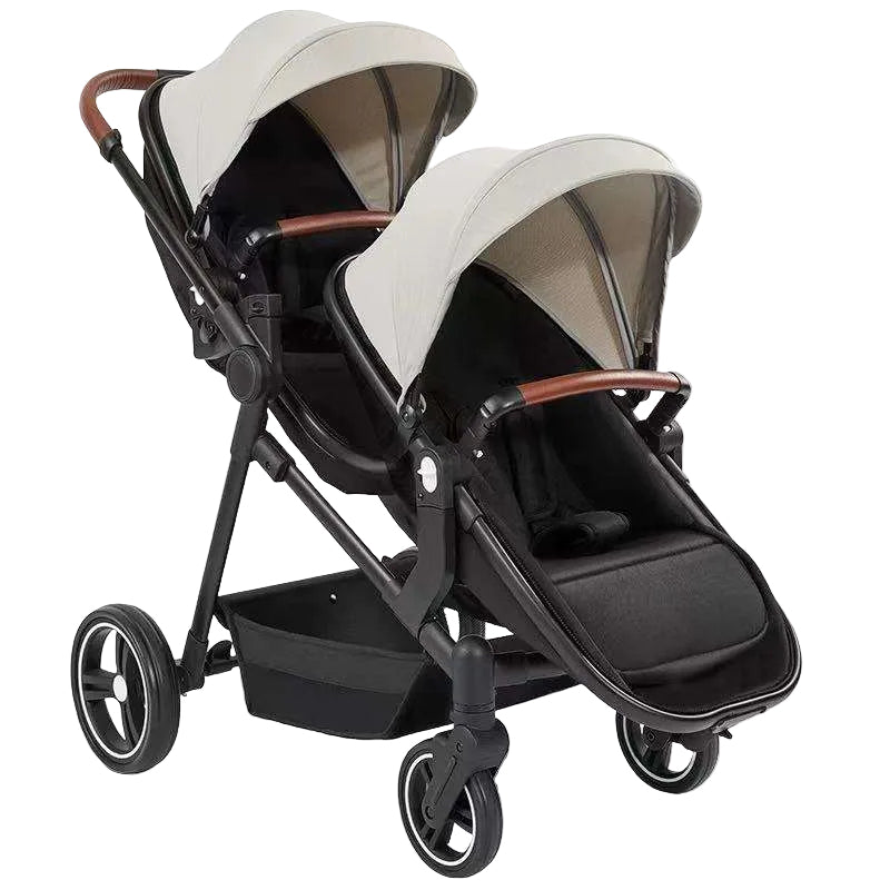 Poussette Double Pliable pour Bébé