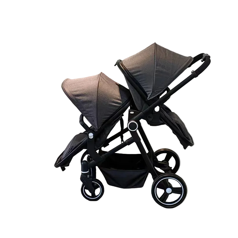 Poussette Double Pliable pour Bébé