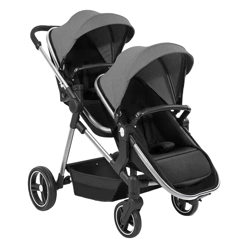 Poussette Double Pliable pour Bébé